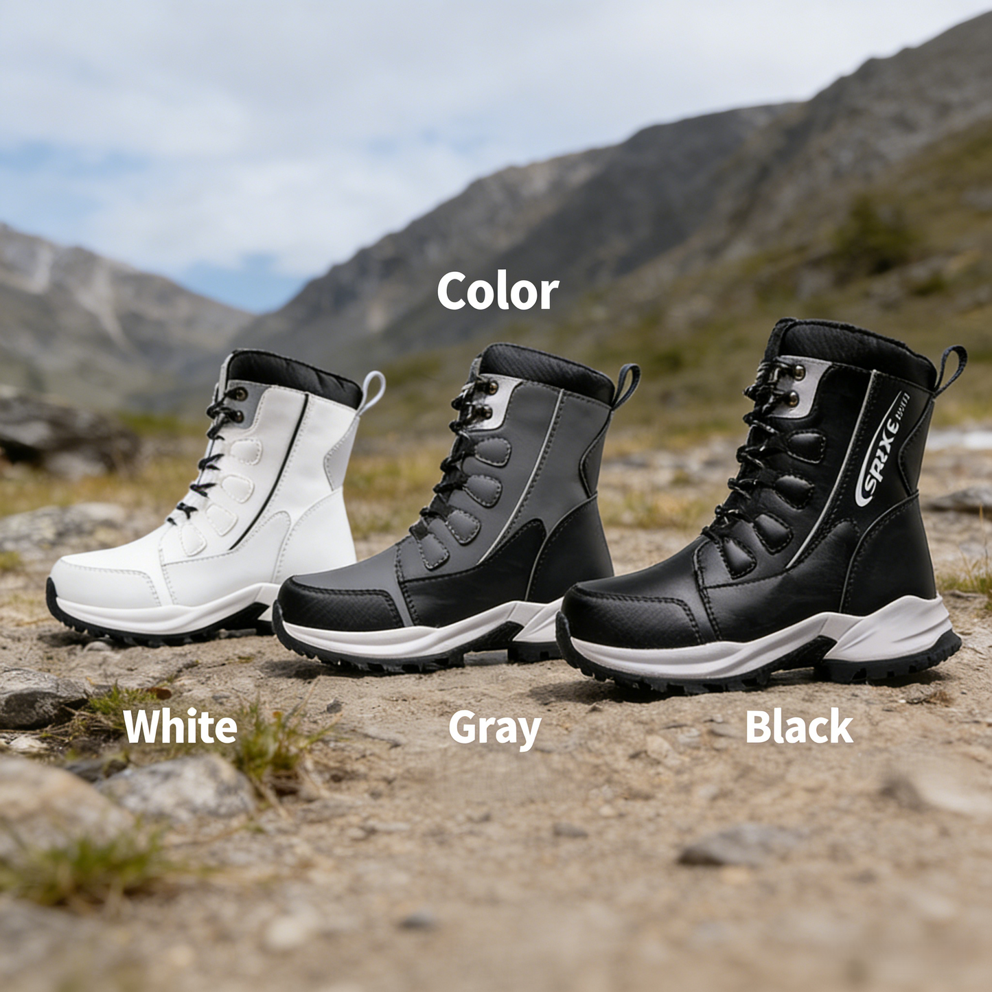 mountaineering boots style 1