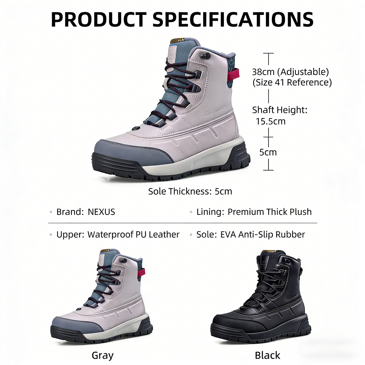 mountaineering boots style 3