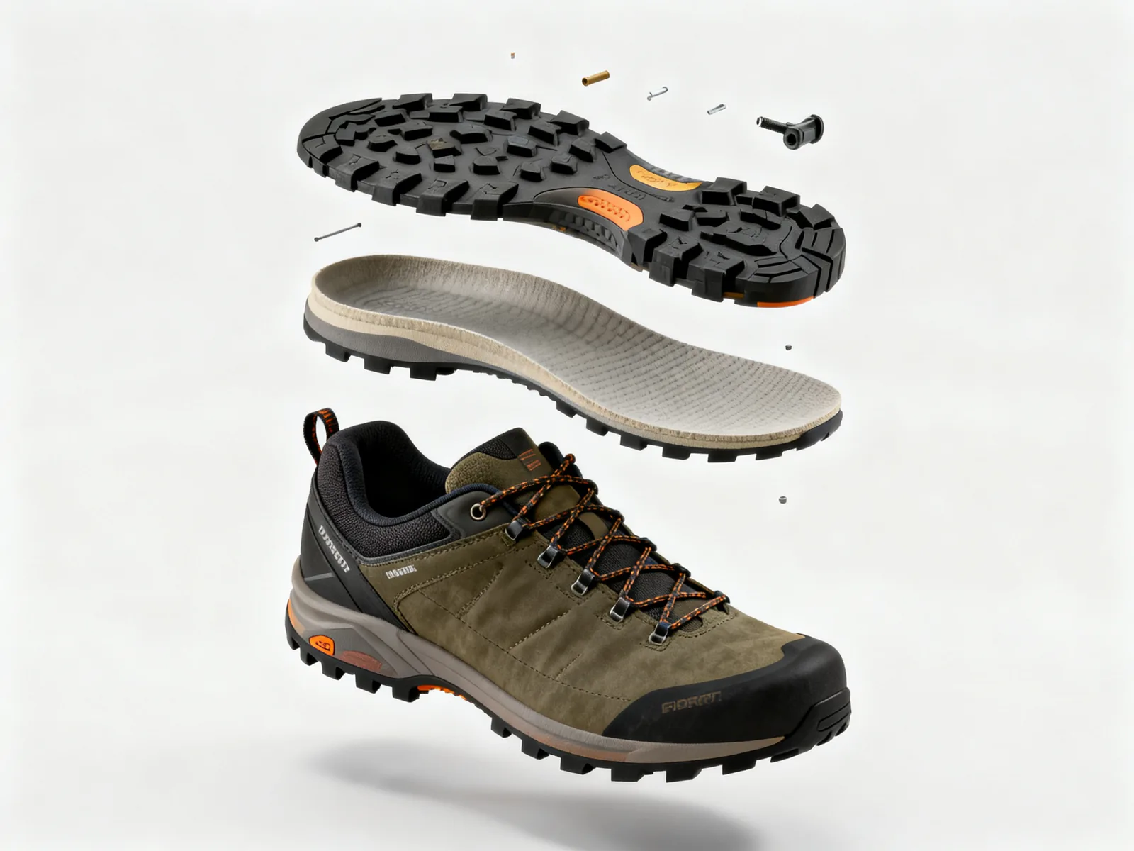 Boot exploded view 鈥攃ustomizable components