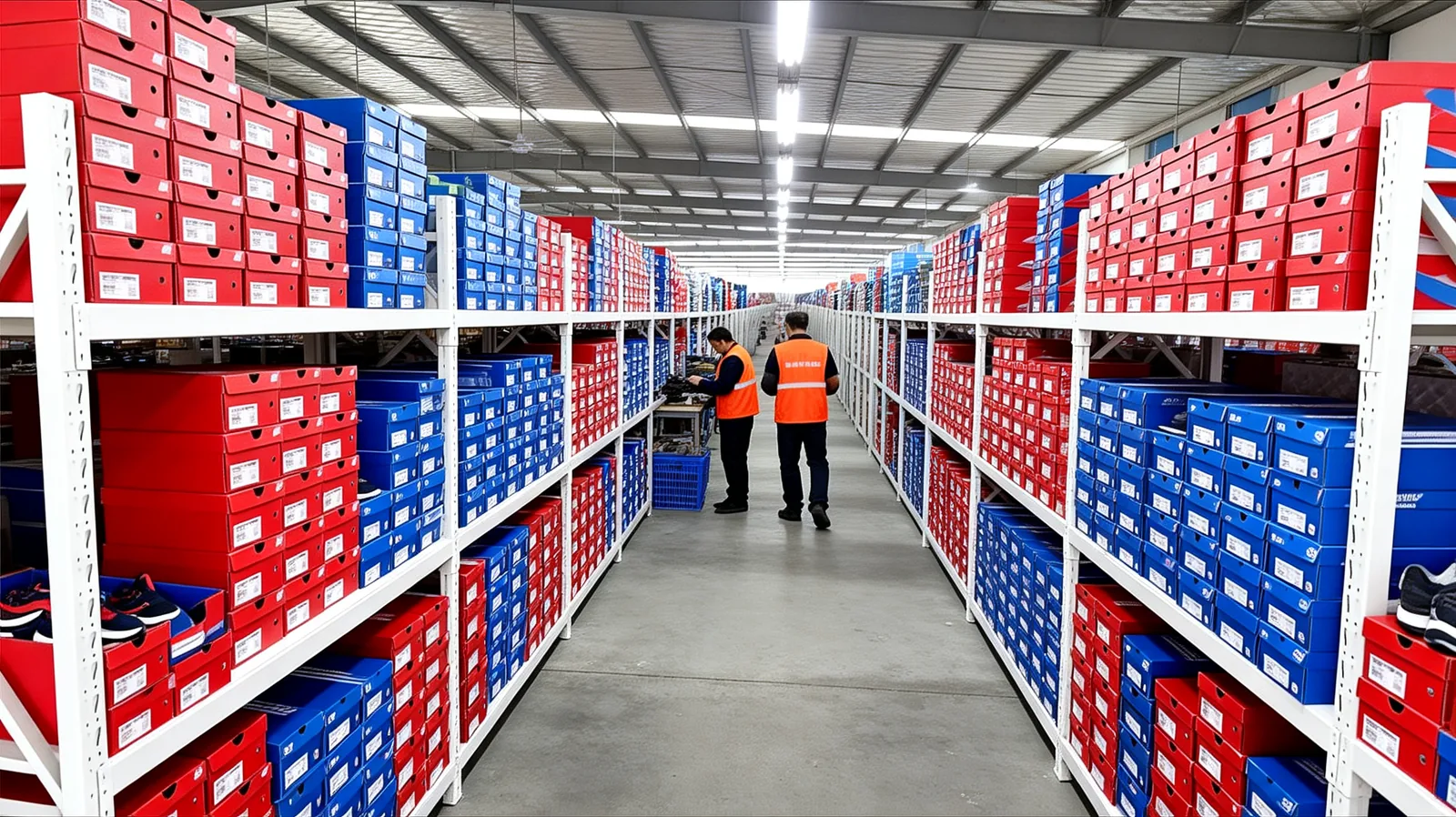 Warehouse and logistics center